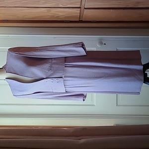 Vintage 1960s Elliott Bass Silk Business Skirt Suit